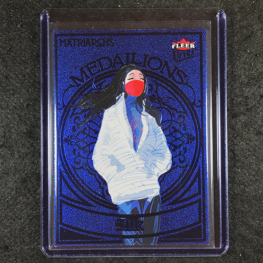 2024 Matriarchs of Marvel SILK Amethyst Medallions 5/35 #33