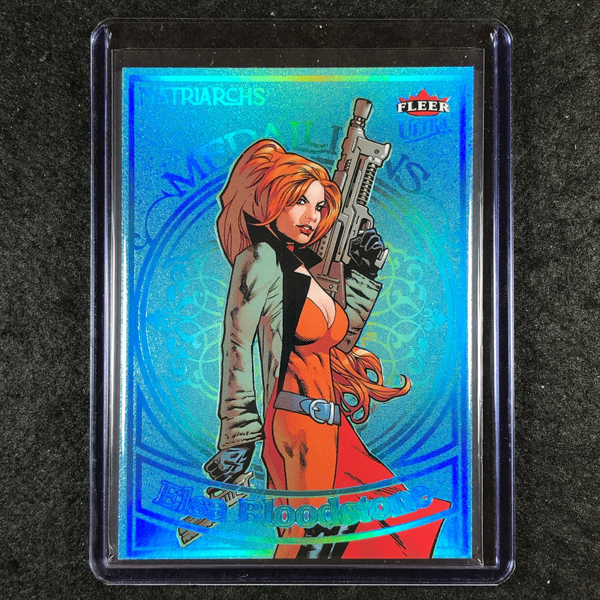 2024 Matriarchs of Marvel ELSA BLOODSTONE Sapphire Medallions 23/25 #6