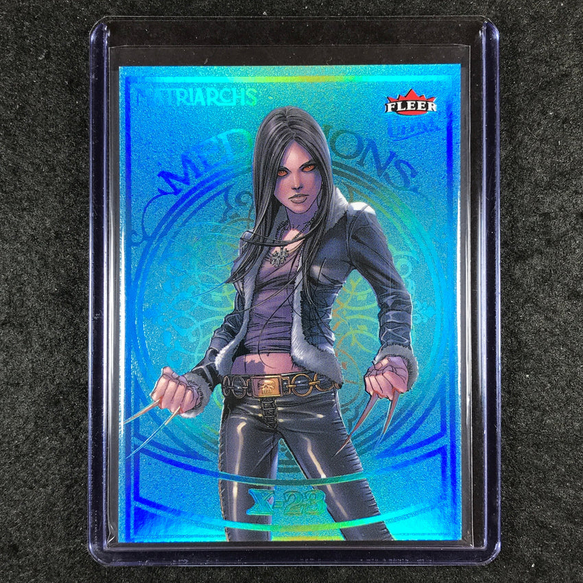 2024 Matriarchs of Marvel X-23 Sapphire Medallions 14/25 #9