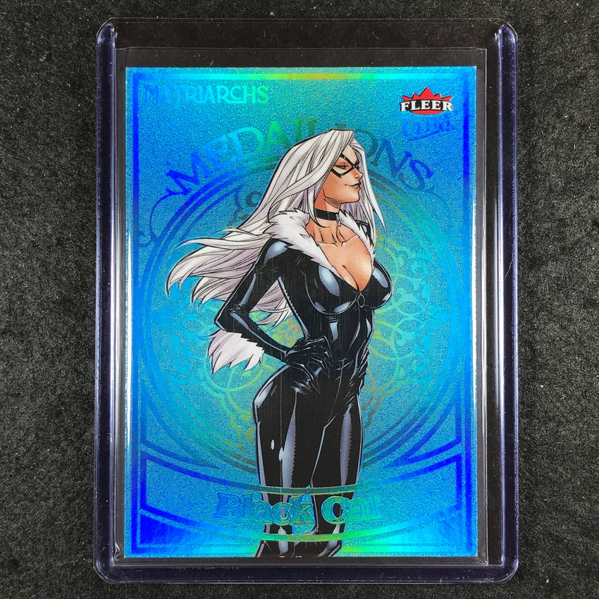 2024 Matriarchs of Marvel BLACK CAT Sapphire Medallions 11/25 #13