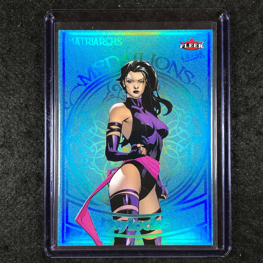 2024 Matriarchs of Marvel PSYLOCKE Sapphire Medallions 7/25 #16