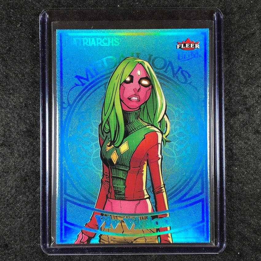 2024 Matriarchs of Marvel VIV VISION Sapphire Medallions 3/25 #26