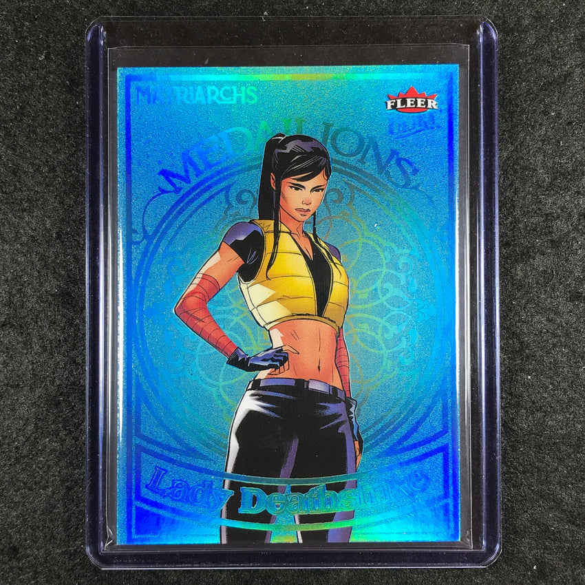 2024 Matriarchs of Marvel LADY DEATHSTRIKE Sapphire Medallions 17/25 #27