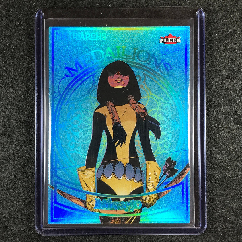 2024 Matriarchs of Marvel MIRAGE Sapphire Medallions 13/25 #32
