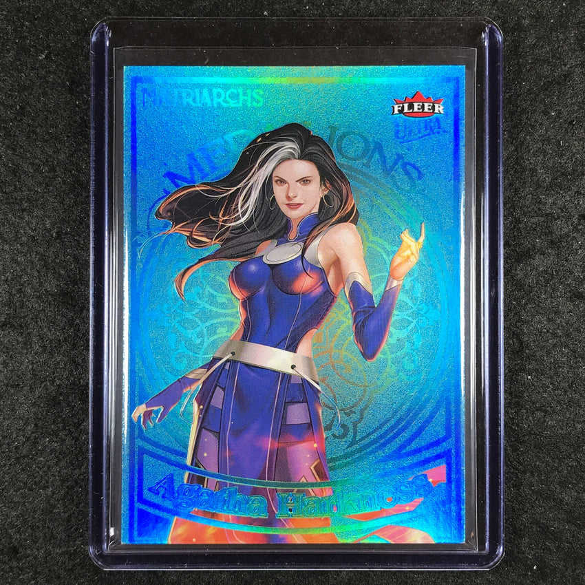 2024 Matriarchs of Marvel AGATHA HARKNESS Sapphire Medallions 14/25 #39
