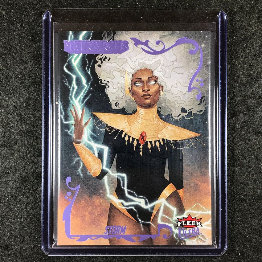 2024 Matriarchs of Marvel STORM Purple Foil 6/13 #6