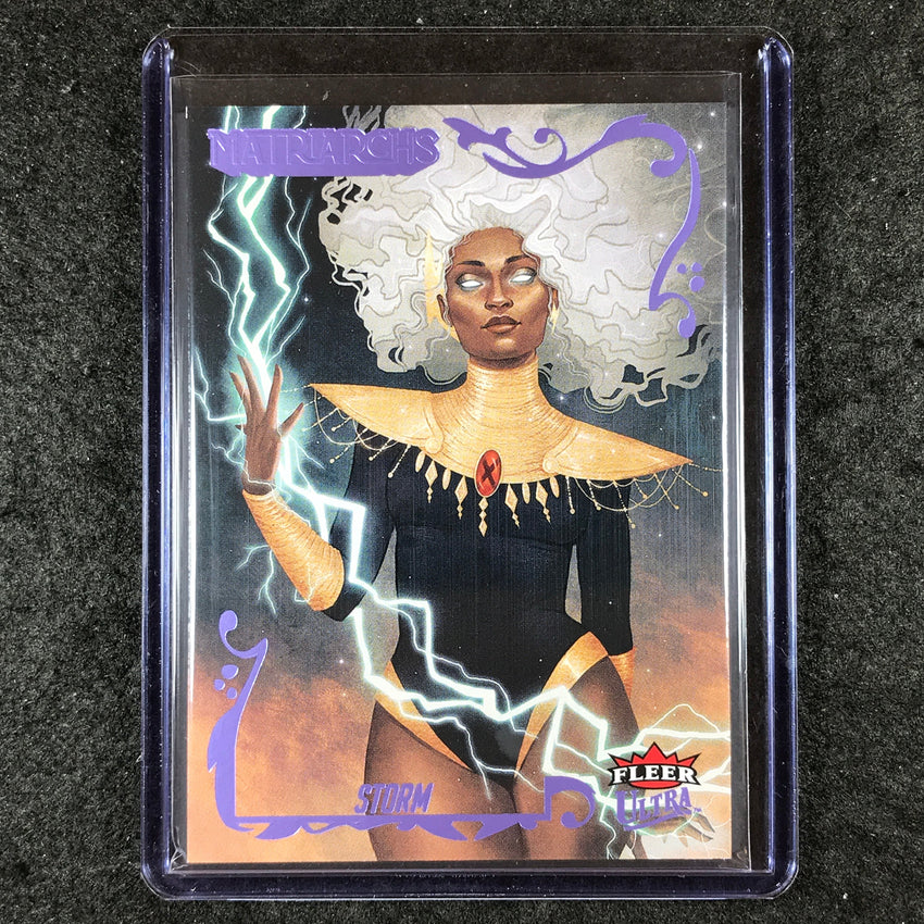 2024 Matriarchs of Marvel STORM Purple Foil 8/13 #6