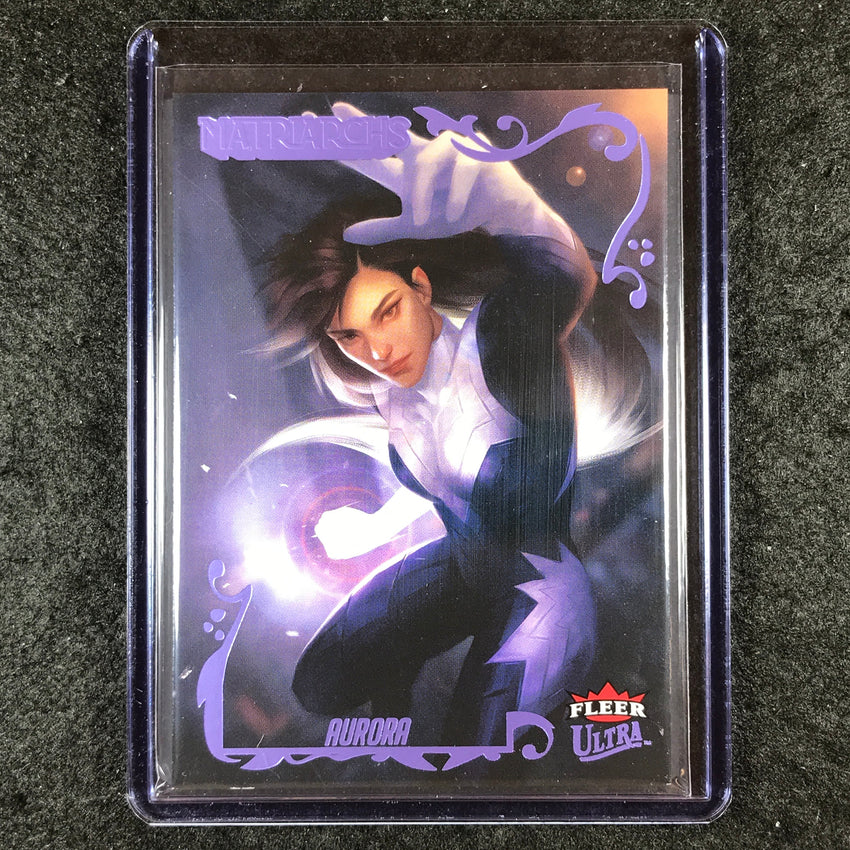 2024 Matriarchs of Marvel AURORA Purple Foil 10/13 #37