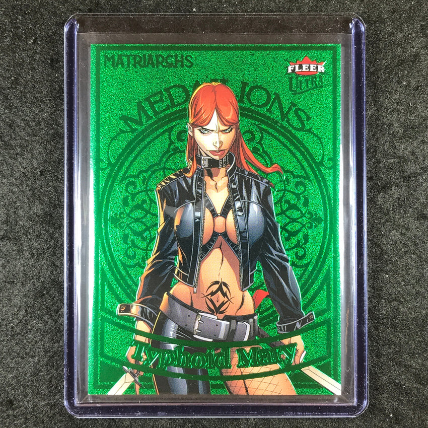 2024 Matriarchs of Marvel TYPHOID MARY Emerald Medallions 5/10 #40