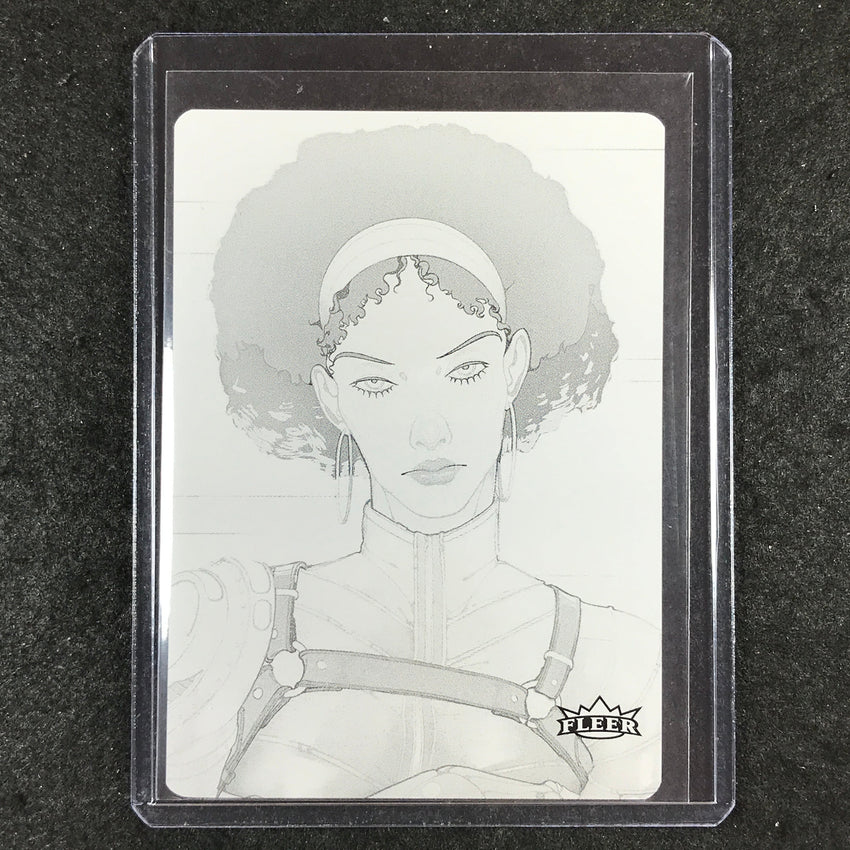 2024 Matriarchs of Marvel MISTY KNIGHT Black Printing Plate 1/1 #34