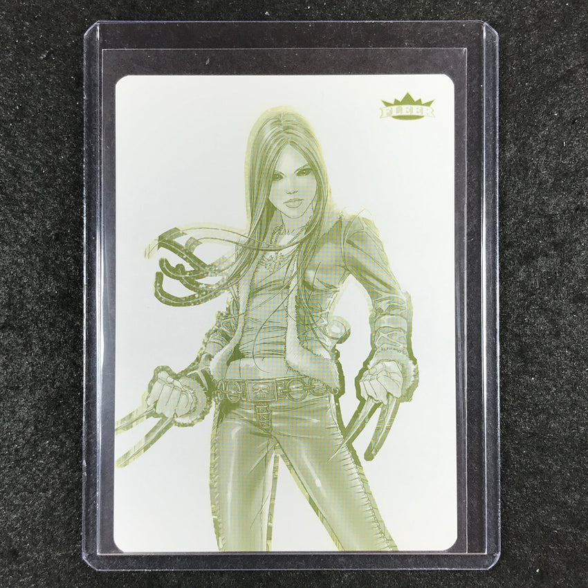 2024 Matriarchs of Marvel X-23 Yellow Printing Plate 1/1 #M-9