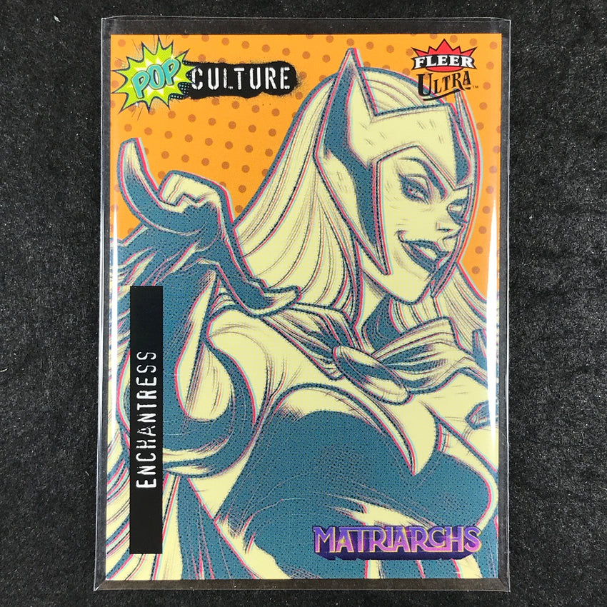 2024 Matriarchs of Marvel ENCHANTRESS ORANGE Fleer Ultra Pop Culture #PC-18
