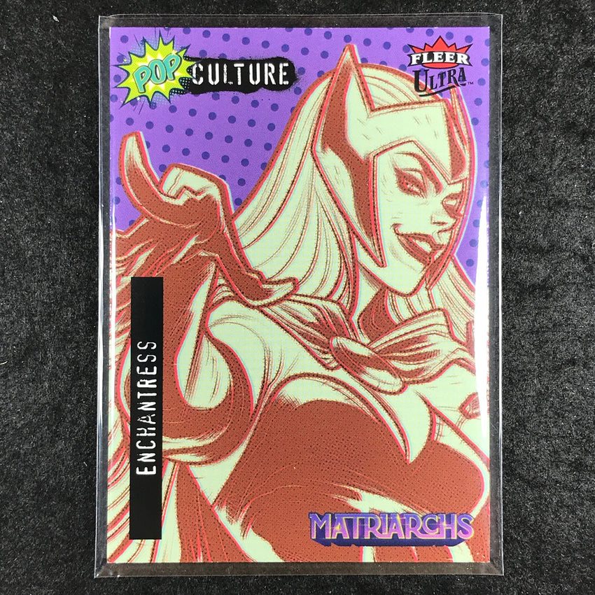 2024 Matriarchs of Marvel ENCHANTRESS PURPLE Fleer Ultra Pop Culture #PC-20