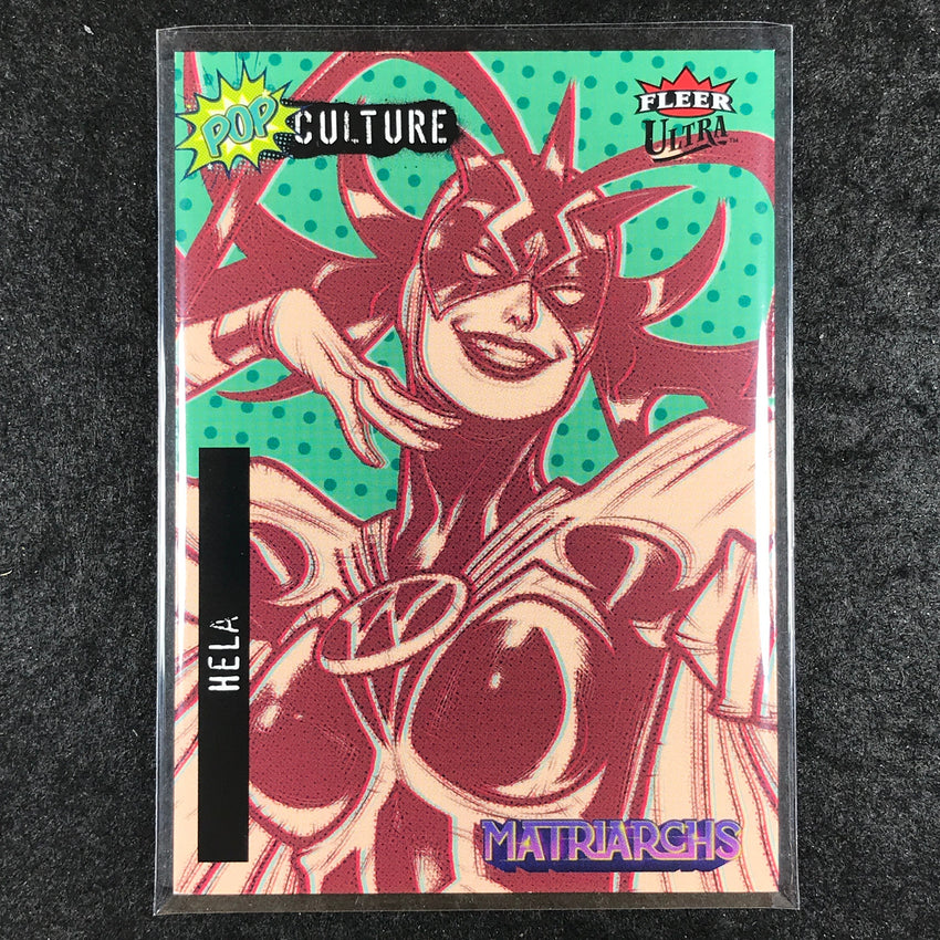 2024 Matriarchs of Marvel HELA GREEN Fleer Ultra Pop Culture #PC-21