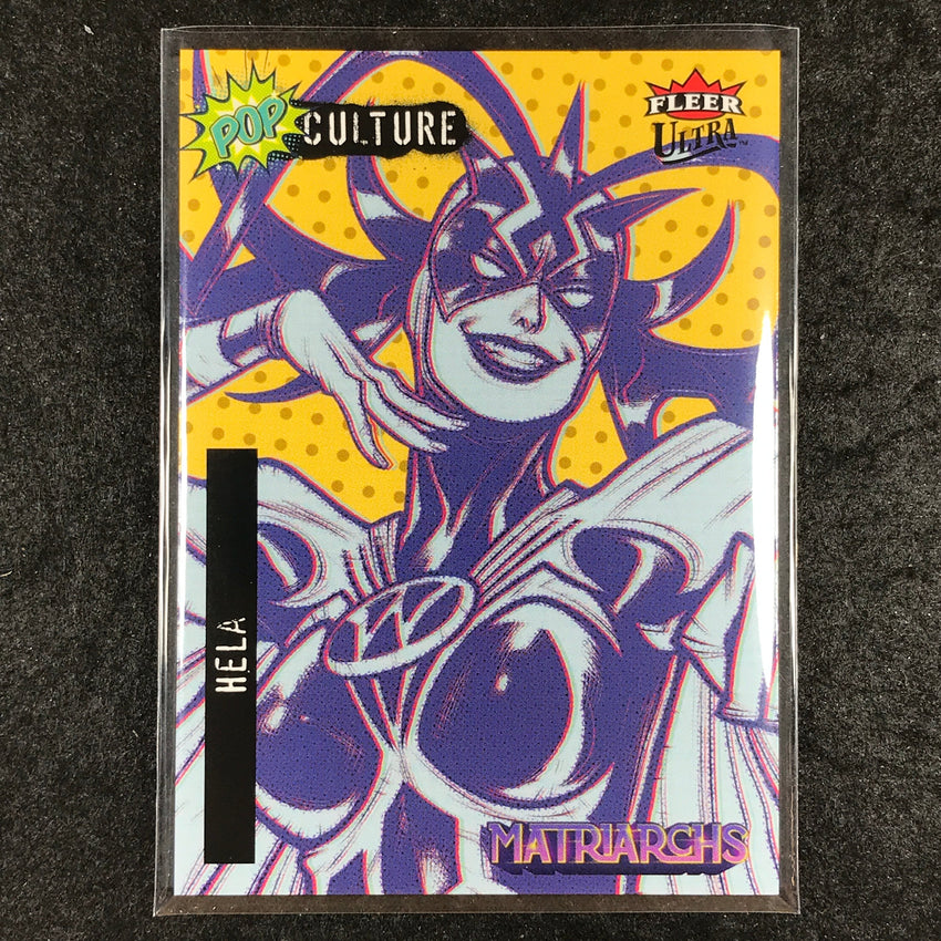2024 Matriarchs of Marvel HELA YELLOW Fleer Ultra Pop Culture #PC-23