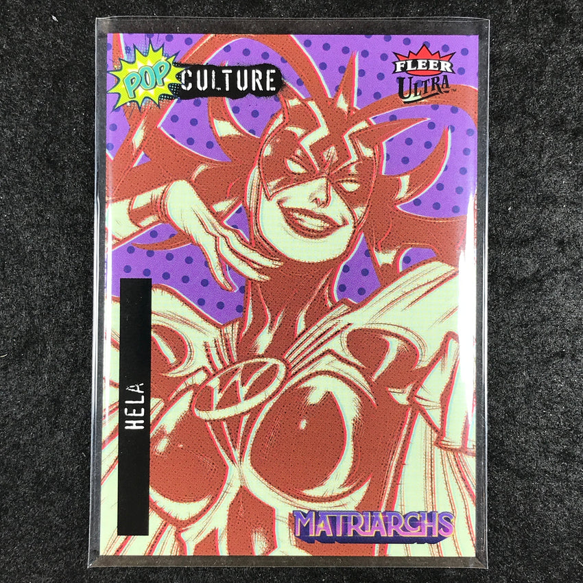 2024 Matriarchs of Marvel HELA PURPLE Fleer Ultra Pop Culture #PC-24