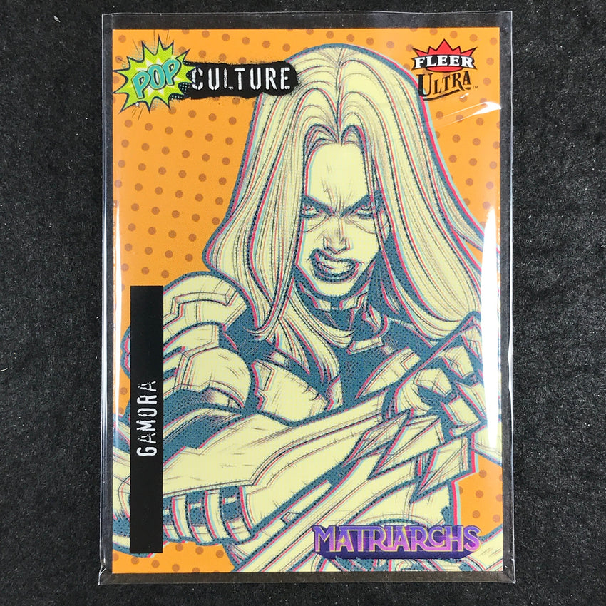 2024 Matriarchs of Marvel GAMORA ORANGE Fleer Ultra Pop Culture #PC-26