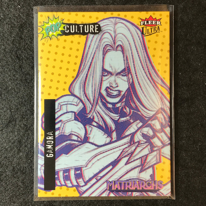 2024 Matriarchs of Marvel GAMORA YELLOW Fleer Ultra Pop Culture #PC-27