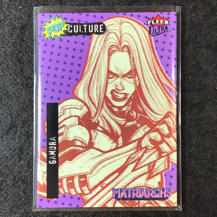 2024 Matriarchs of Marvel GAMORA PURPLE Fleer Ultra Pop Culture #PC-28