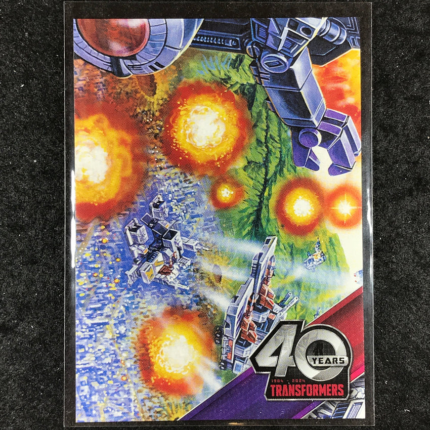 2024 Transformers 40th Anniversary 4 OF 9 Connecting Card Set D Paperboard #103