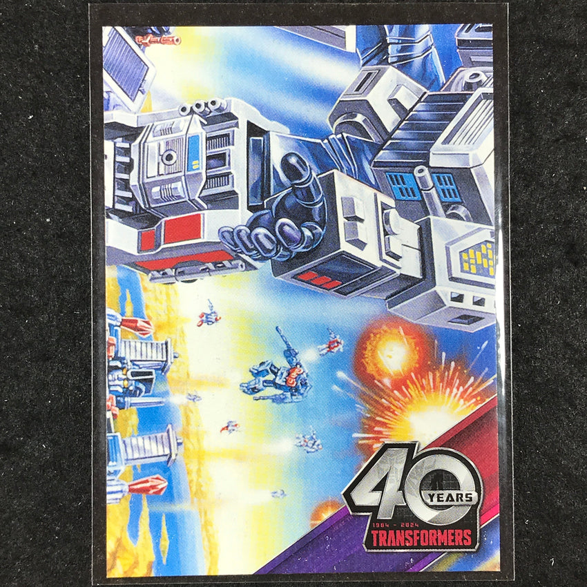 2024 Transformers 40th Anniversary 8 OF 9 Connecting Card Set D Paperboard #107
