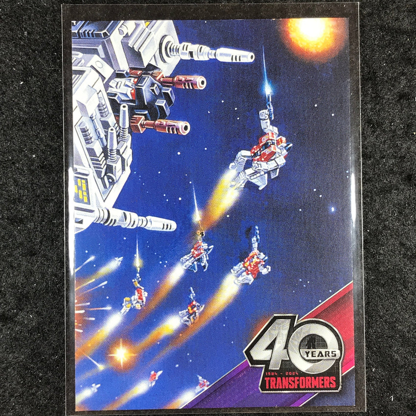 2024 Transformers 40th Anniversary 9 OF 9 Connecting Card Set D Paperboard #108