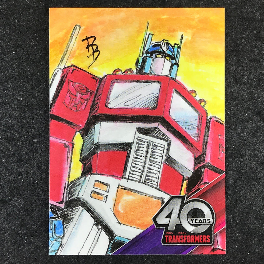 2024 Transformers 40th Anniversary BUDIANSKY OPTIMUS-PRIME Creator Cards #1