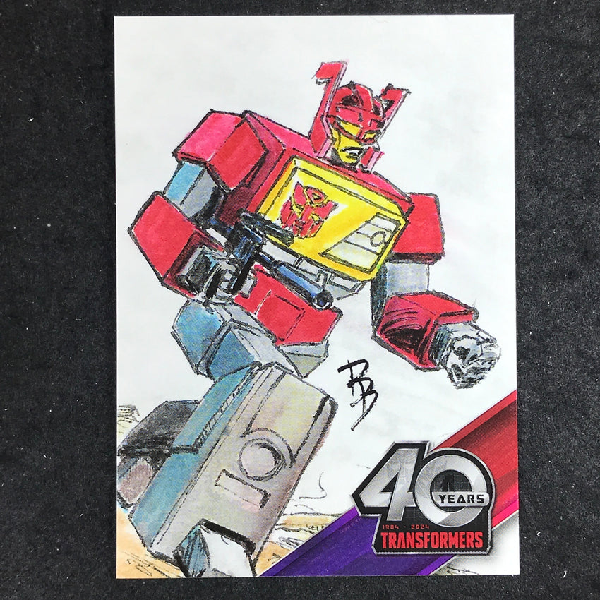 2024 Transformers 40th Anniversary BUDIANSKY BLASTER Creator Cards #3