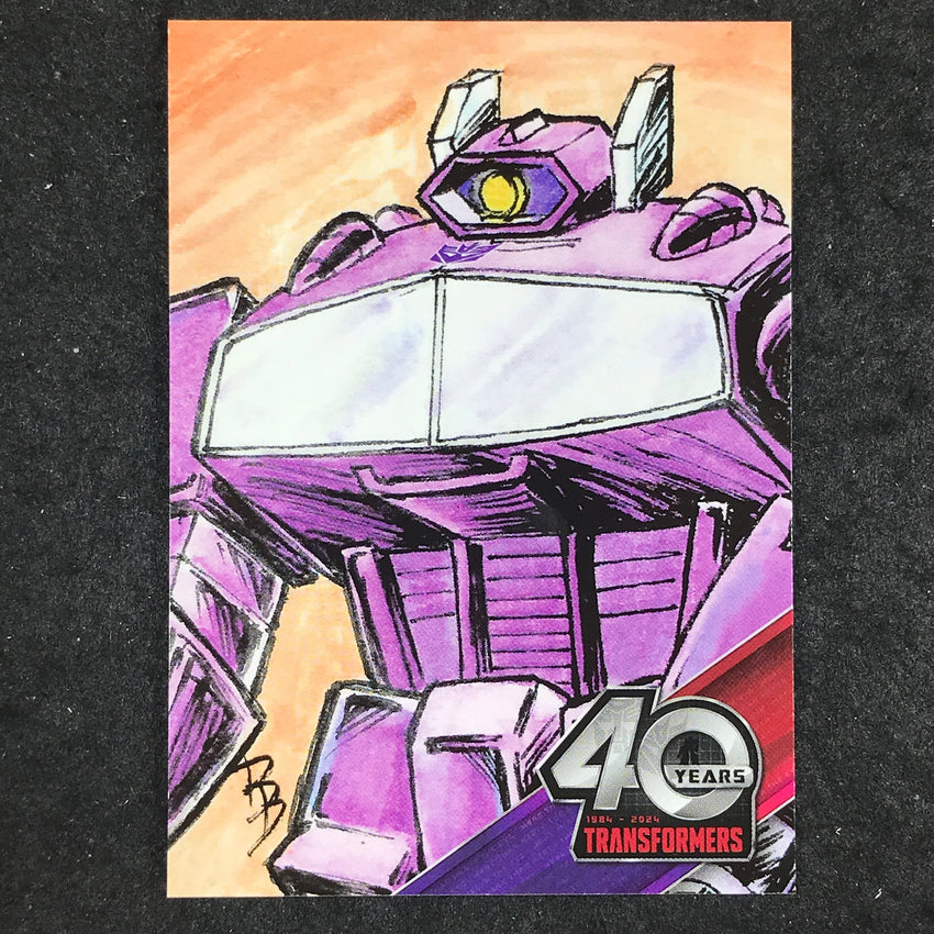 2024 Transformers 40th Anniversary BUDIANSKY SHOCKWAVE Creator Cards #4