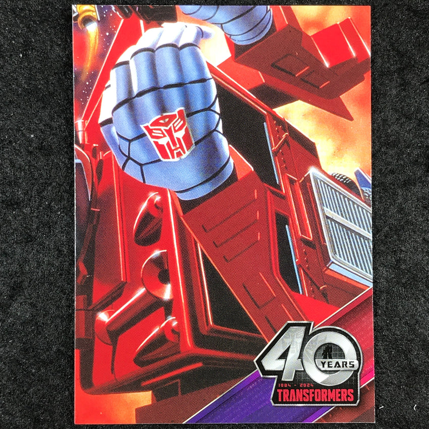 2024 Transformers 40th Anniversary 9 OF 9 Connecting Card Set A #27
