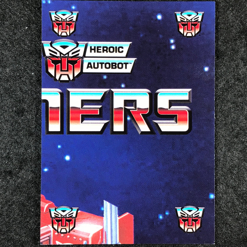 2024 Transformers 40th Anniversary PRIME MEGATRON Double Sided Connecting Art #3
