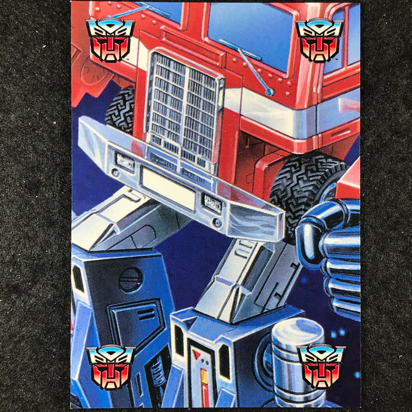 2024 Transformers 40th Anniversary PRIME MEGATRON Double Sided Connecting Art #5