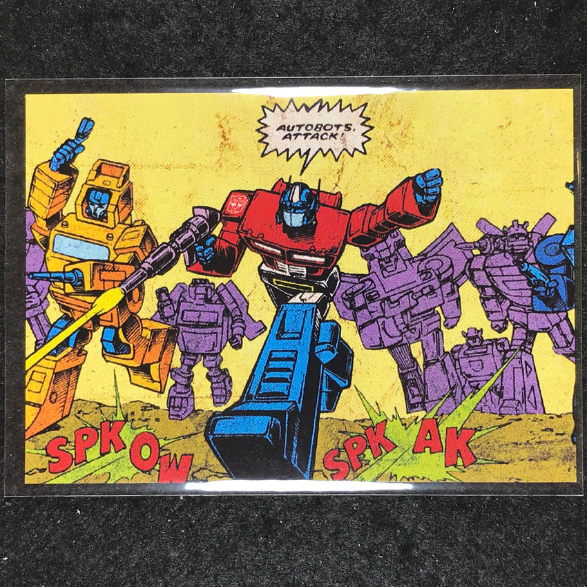 2024 Transformers 40th Anniversary PRIME VS MEGATRON Vintage Battle Card #3