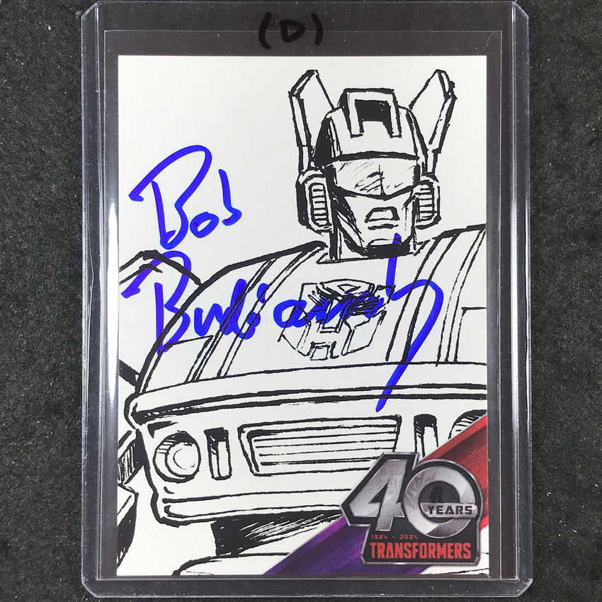 2024 Transformers 40th Anniversary BOB BUDIANSKY JAZZ Deluxe Auto #3 (D)