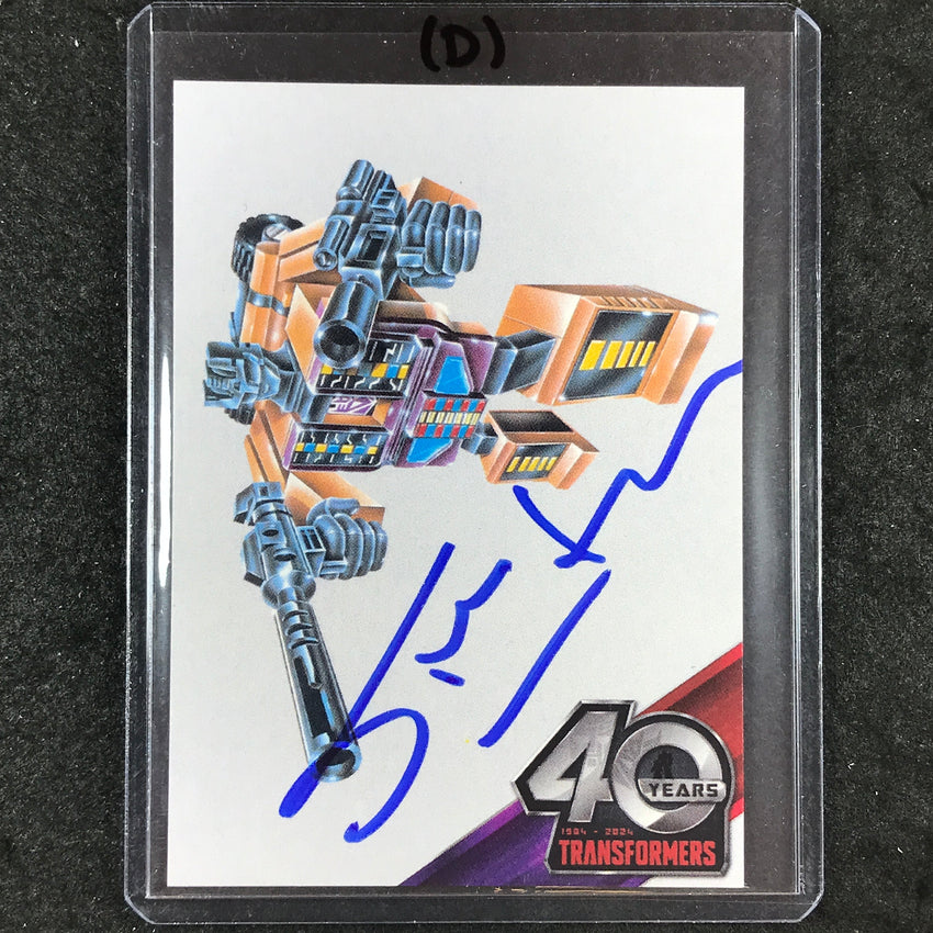 2024 Transformers 40th Anniversary SIMON FURMAN SWINDLE Deluxe Auto #3 (D)