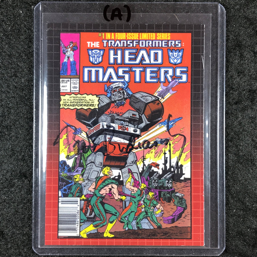 2024 Transformers 40th Anniversary BUDIANSKY HEADMASTERS Comic Cover Auto #1 (A)