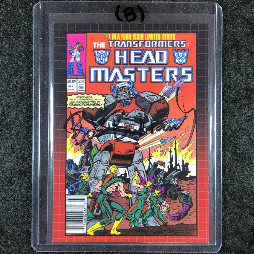 2024 Transformers 40th Anniversary BUDIANSKY HEADMASTERS Comic Cover Auto #1 (B)