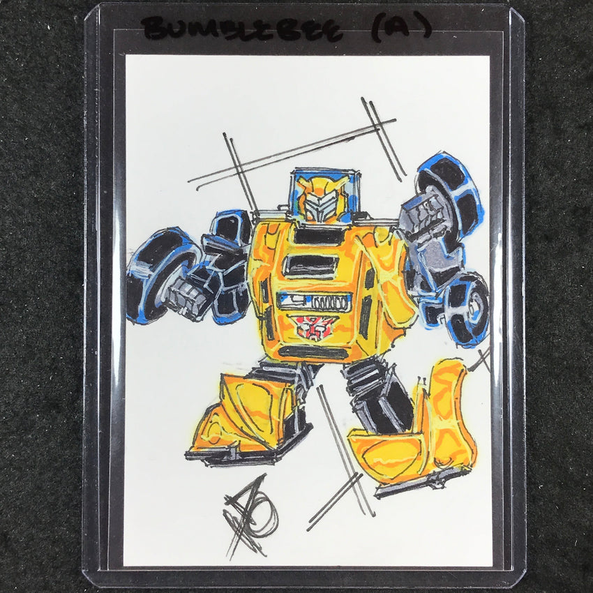 2024 Transformers 40th Anniversary BUMBLEBEE (A) Artist Sketch 1/1 JAMES ROGOVOY