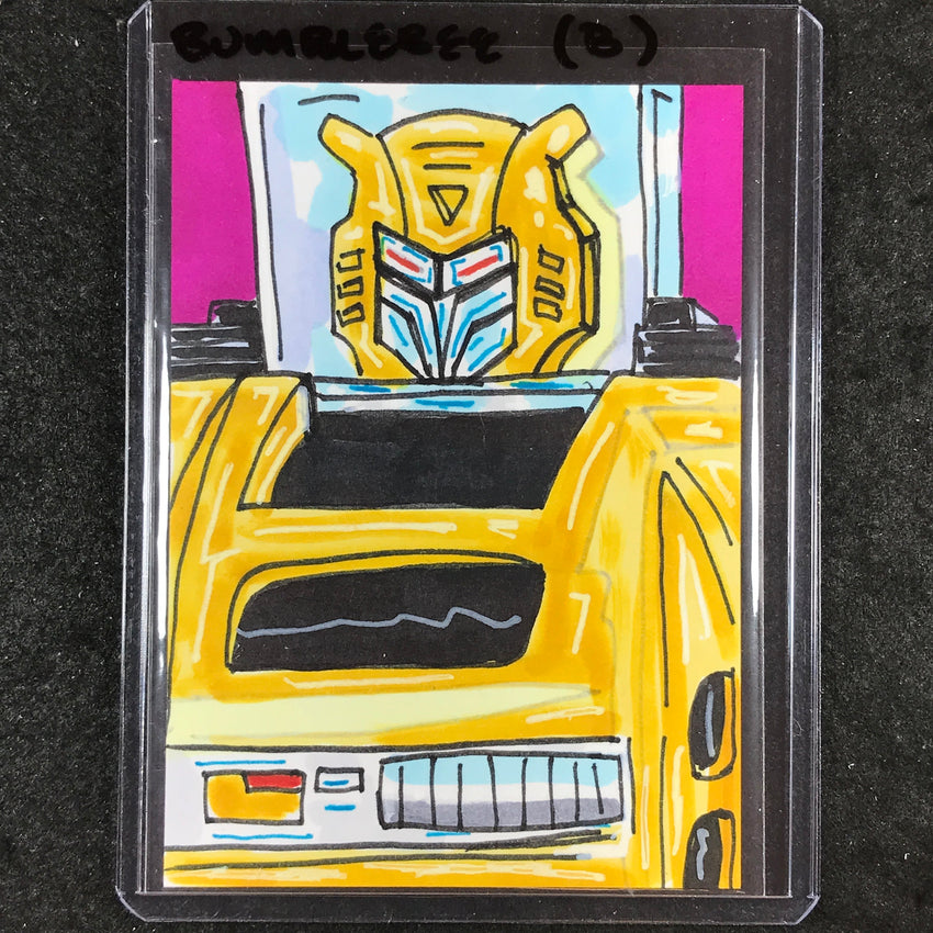 2024 Transformers 40th Anniversary BUMBLEBEE (B) Artist Sketch 1/1 JASON MONTOYA