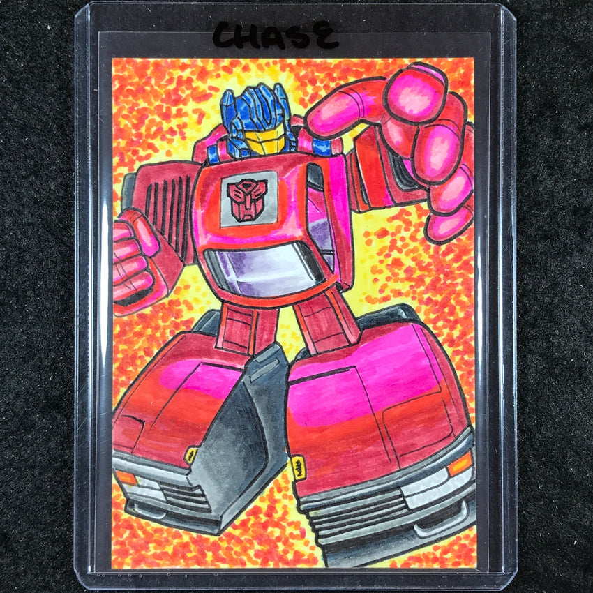 2024 Transformers 40th Anniversary CHASE Artist Sketch 1/1 RICHARD KIMBALL