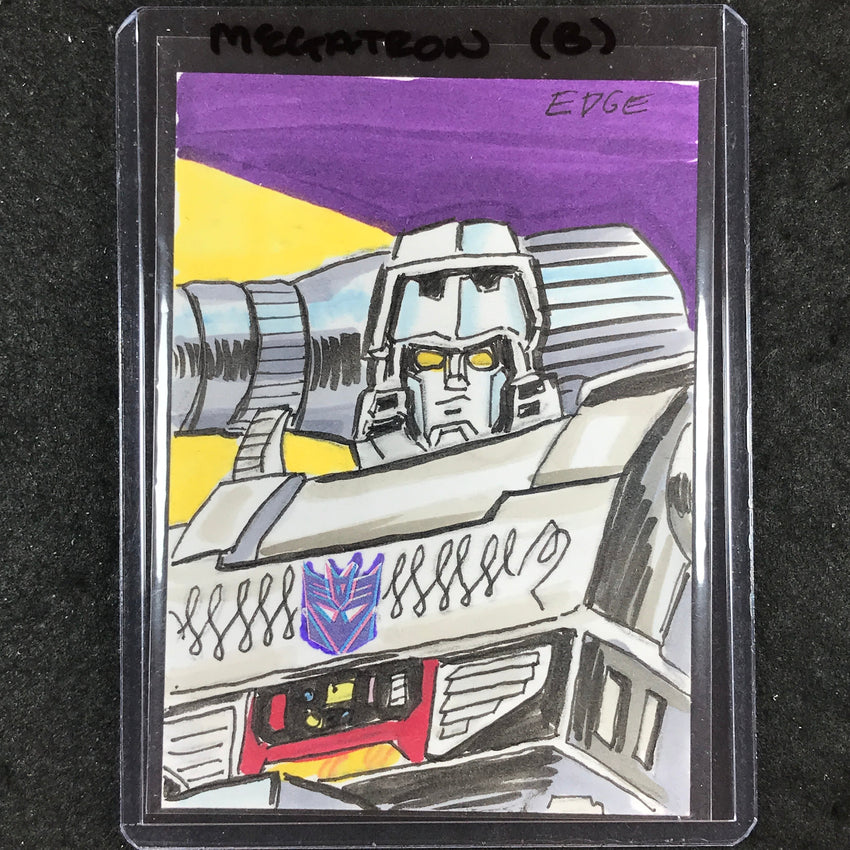 2024 Transformers 40th Anniversary MEGATRON (B) Artist Sketch 1/1 ANDREW EDGE