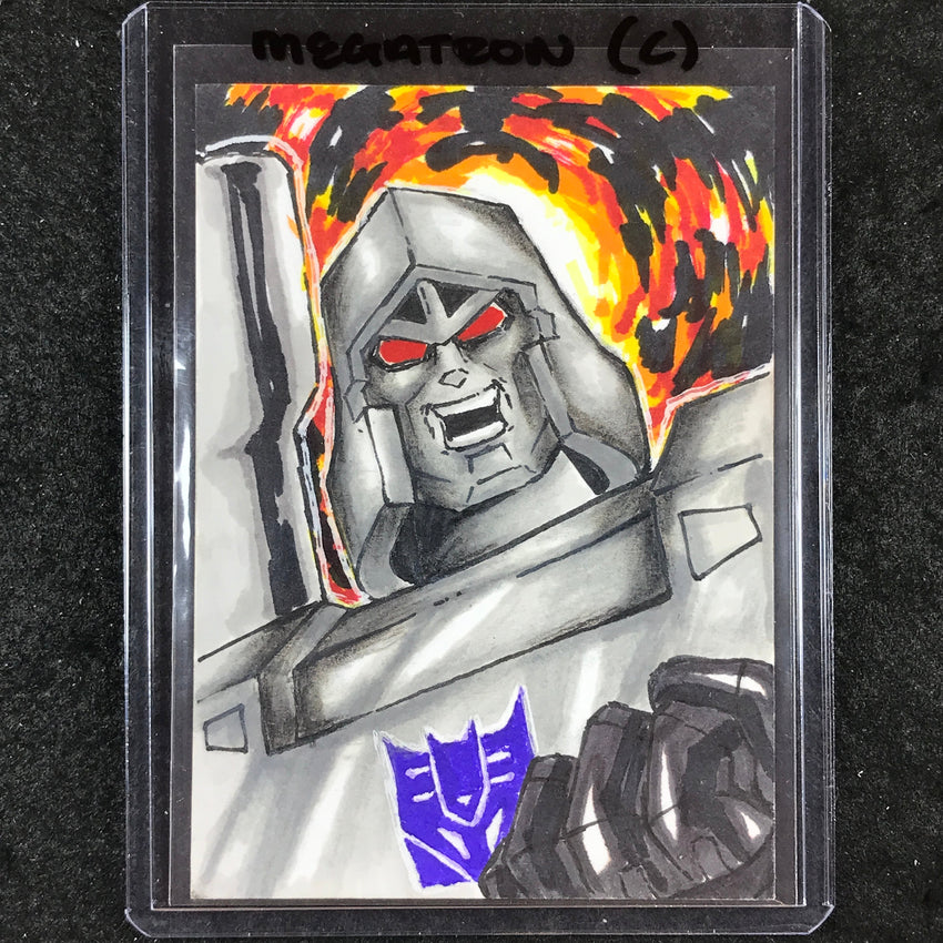 2024 Transformers 40th Anniversary MEGATRON (C) Sketch 1/1 LIQUID AERON RAINES