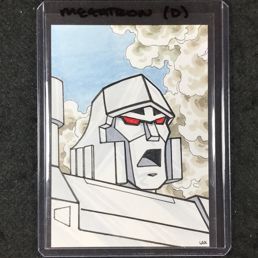 2024 Transformers 40th Anniversary MEGATRON (D) Artist Sketch 1/1