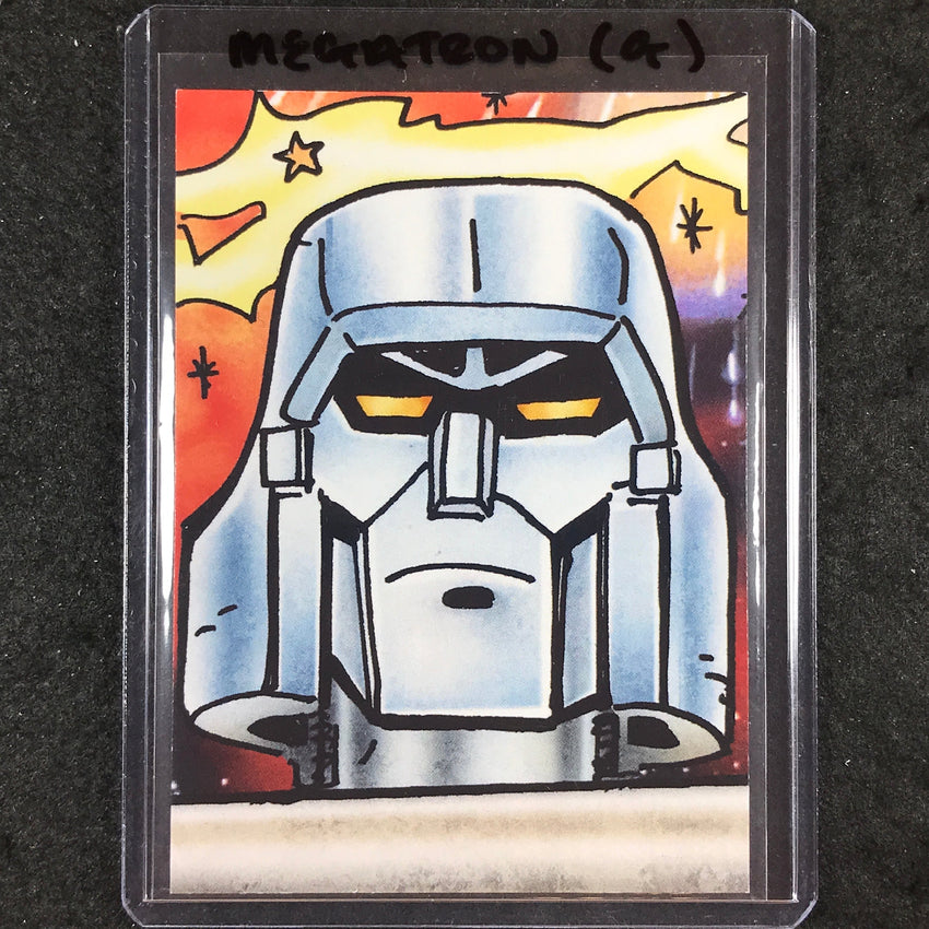 2024 Transformers 40th Anniversary MEGATRON (G) Artist Sketch 1/1 JOE DELBEATO