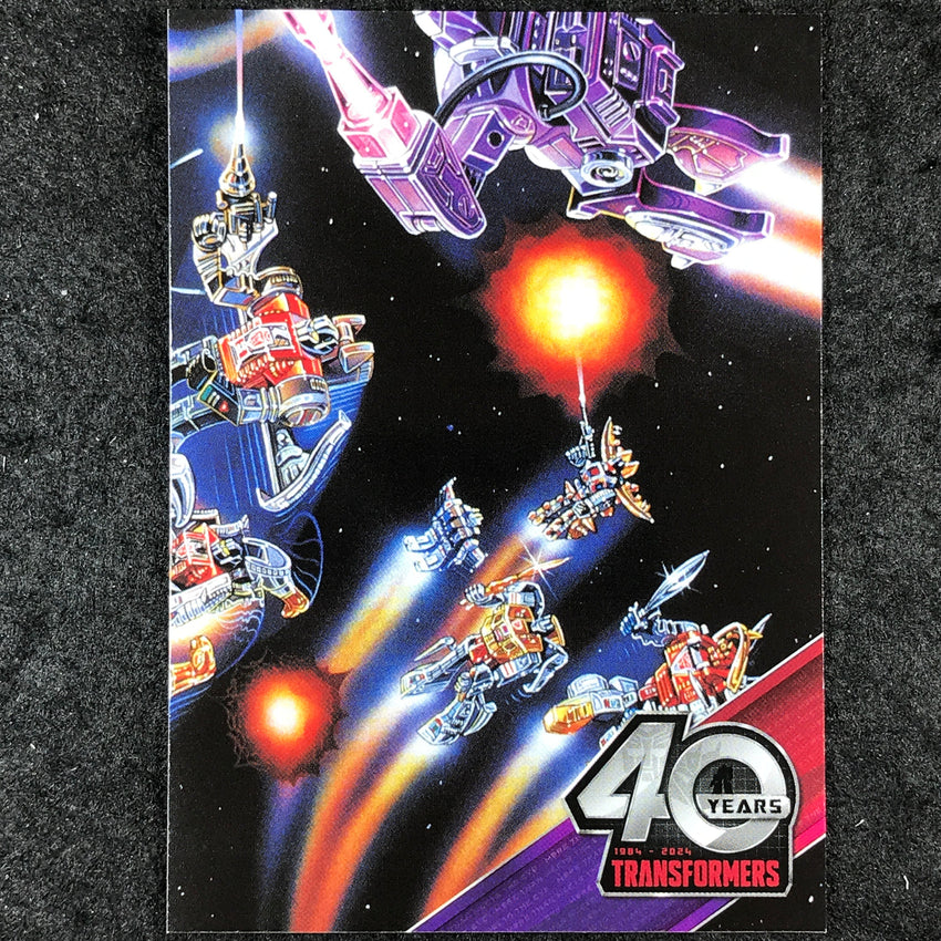 2024 Transformers 40th Anniversary 9 OF 9 Connecting Card Set B #54