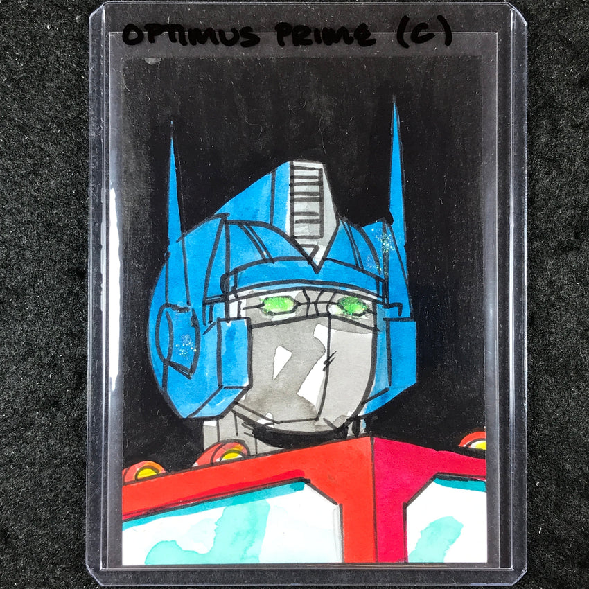 2024 Transformers 40th Anniversary OPTIMUS PRIME (C) Sketch 1/1 ERIC NEGRON