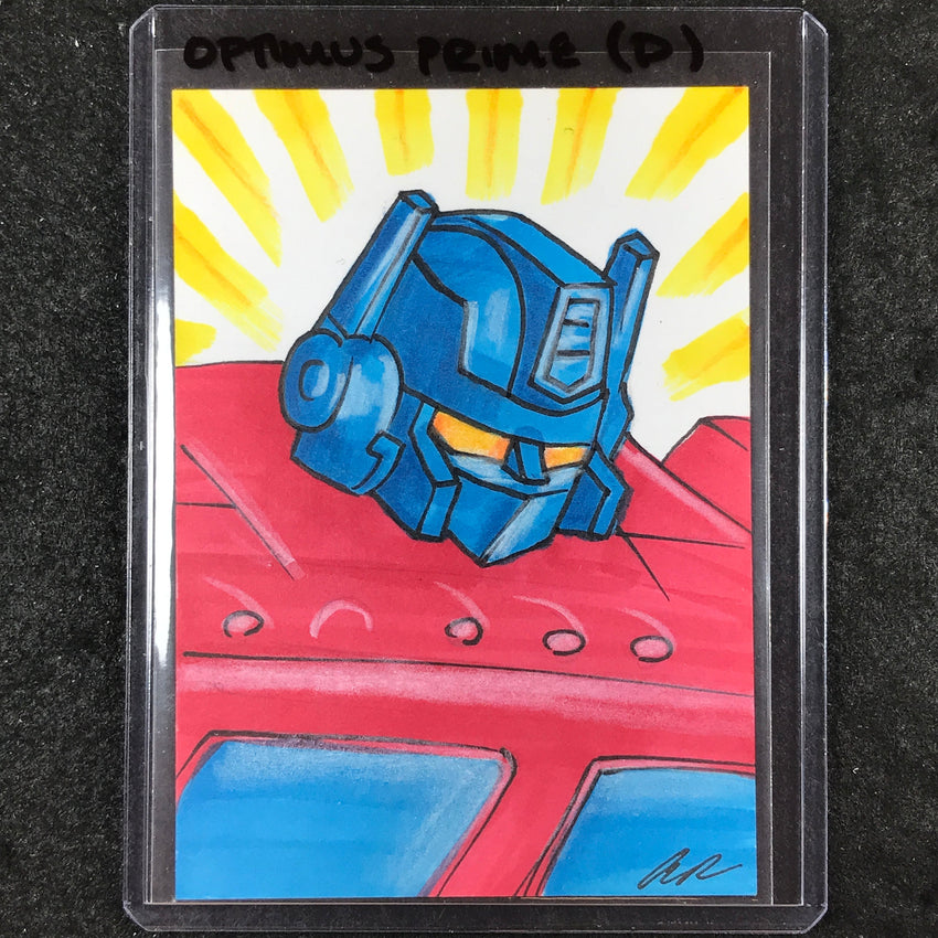 2024 Transformers 40th Anniversary OPTIMUS PRIME (D) Sketch 1/1 ANTHONY RICHICHI