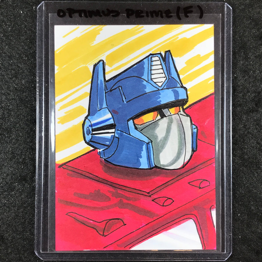 2024 Transformers 40th Anniversary OPTIMUS PRIME (F) Sketch 1/1 TIM STACEY