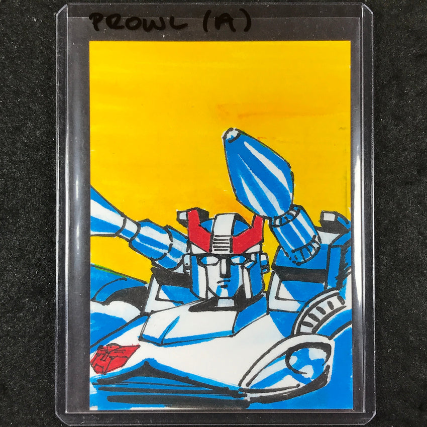 2024 Transformers 40th Anniversary PROWL (A) Artist Sketch 1/1