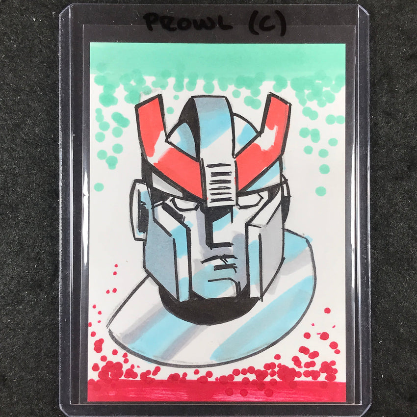 2024 Transformers 40th Anniversary PROWL (C) Artist Sketch 1/1